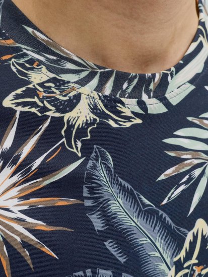 Jack & Jones Honolulu T-Shirt Navy - T-krekli - T-krekli - 2XL-14XL