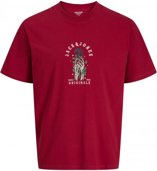 Jack & Jones Catskills T-krekls Sarkans - T-krekli - T-krekli - 2XL-14XL