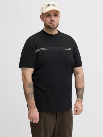 Jack & Jones Cofusion T-Shirt Black - T-krekli - T-krekli - 2XL-14XL