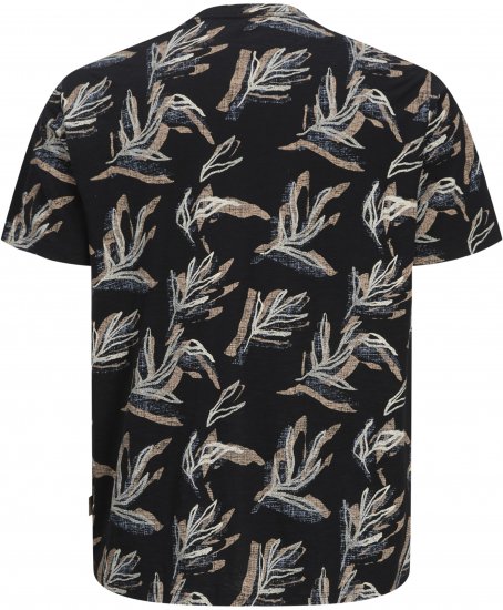 Jack & Jones Montauk T-Shirt Black - T-krekli - T-krekli - 2XL-14XL