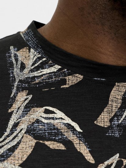 Jack & Jones Montauk T-Shirt Black - T-krekli - T-krekli - 2XL-14XL