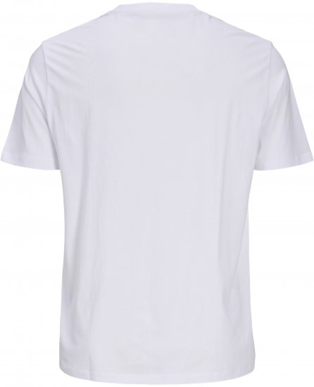 Jack & Jones Blaneo Short Sleeve T-Shirt White - T-krekli - T-krekli - 2XL-14XL