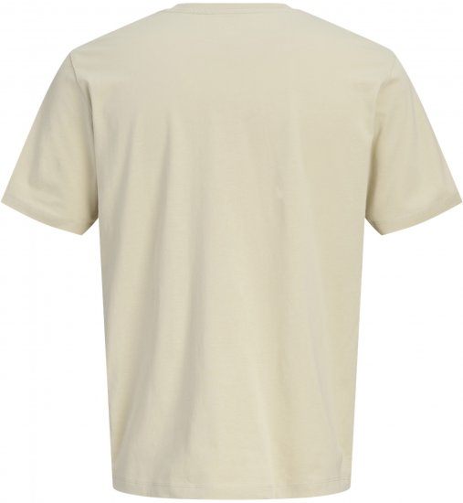 Jack & Jones Blaneo Short Sleeve T-shirt Beige - T-krekli - T-krekli - 2XL-14XL