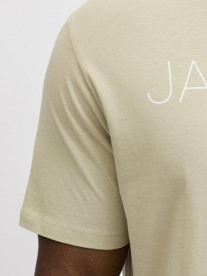 Jack & Jones Blaneo Short Sleeve T-shirt Beige - T-krekli - T-krekli - 2XL-14XL