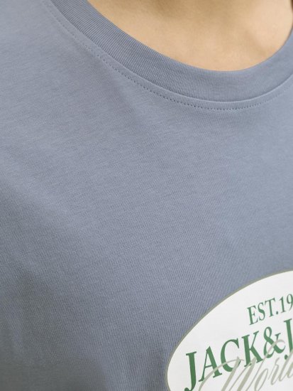 Jack & Jones Catskills Worldwide T-krekls Zils - T-krekli - T-krekli - 2XL-14XL