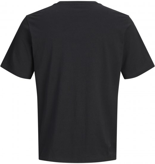 Jack & Jones Nantucket Branding T-Krekls Melns - T-krekli - T-krekli - 2XL-14XL