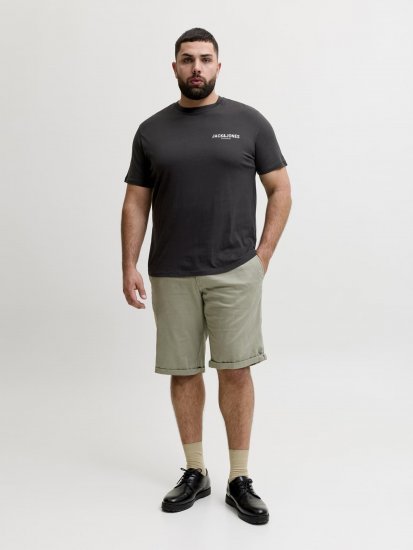 Jack & Jones Oscar T-Shirt Black - Lielo vīriešu t-krekli ar apdruku - Lielo vīriešu t-krekli ar apdruku