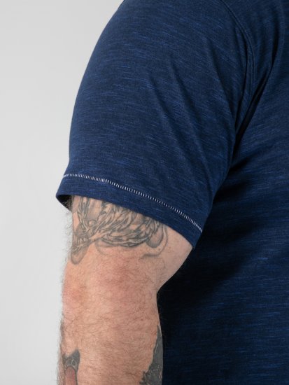 D555 Cooper Grumpy Old Man Printed T-Shirt Navy - Lielo vīriešu t-krekli ar apdruku - Lielo vīriešu t-krekli ar apdruku