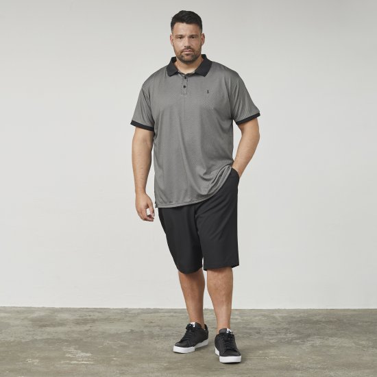 North Latitude 61158 Cool Effect Polo Krekls Melns - Polo krekli - Polo krekli - 2XL-8XL