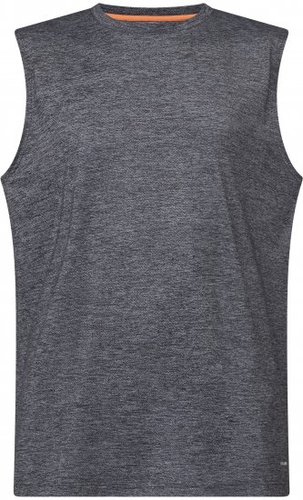 North Latitude 61161 Cool Effect Krekls Bez Piedurknēm Tumši/Gaiši Pelēks Melanžs - T-krekli - T-krekli - 2XL-14XL