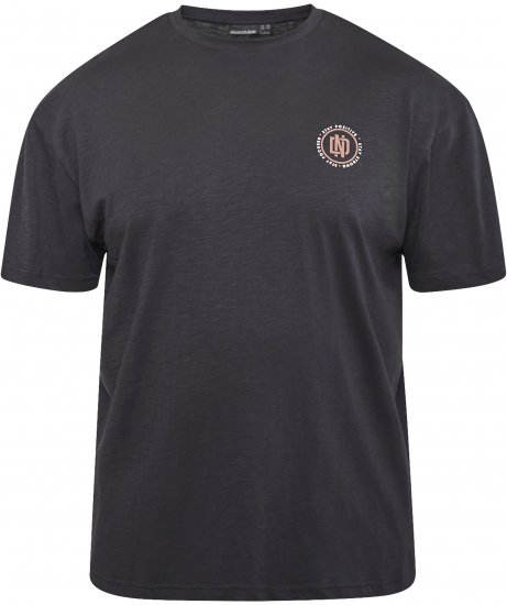 North Latitude 61316 T-Krekls Ar Apdruku Melns - T-krekli - T-krekli - 2XL-14XL