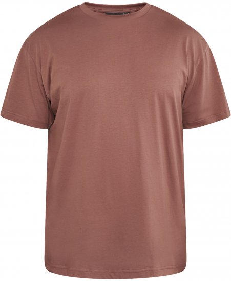 North Latitude 61320 T-Krekls Ar Apdruku Uz Muguras Konjaka Brūns - T-krekli - T-krekli - 2XL-14XL