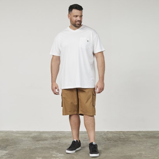 North Latitude 61322 T-Krekls Ar V-Veida Izgriezumu Balts - T-krekli - T-krekli - 2XL-14XL