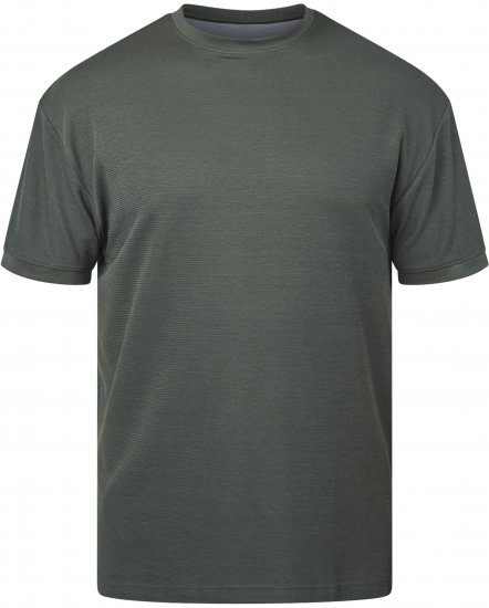 North Latitude 61324 T-Krekls Ar Struktūru Tumši Putekļaini Zaļš - T-krekli - T-krekli - 2XL-14XL