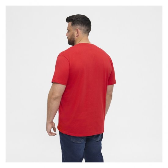 North Latitude T-Shirt O-Neck Red - T-krekli - T-krekli - 2XL-14XL