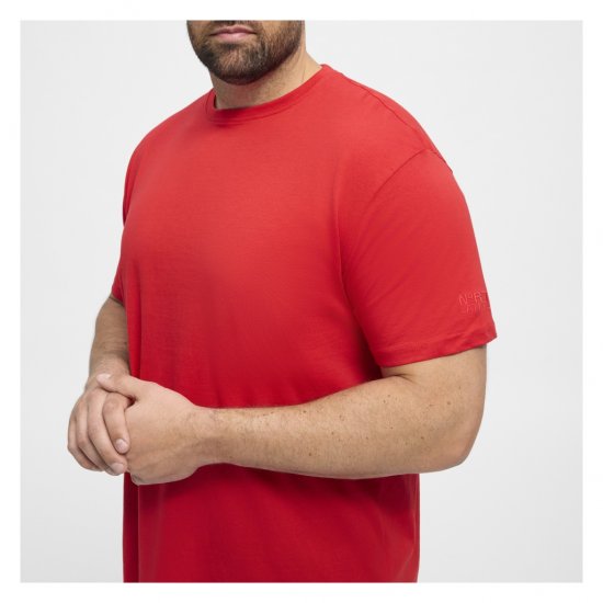 North Latitude T-Shirt O-Neck Red - T-krekli - T-krekli - 2XL-14XL