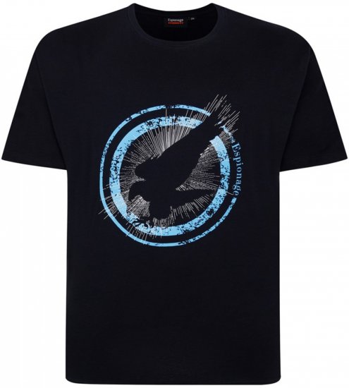 Espionage T434 Vintage Eagle Printed T-Shirt - Lielo vīriešu t-krekli ar apdruku - Lielo vīriešu t-krekli ar apdruku
