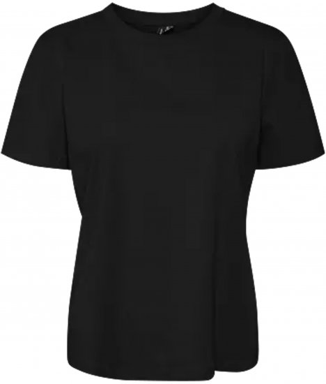 Vero Moda Paulina T-Shirt Black - T-krekli - 
