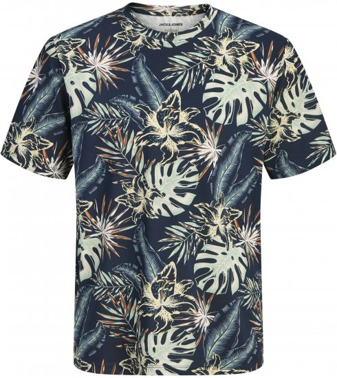 Jack & Jones Honolulu T-Shirt Navy - T-krekli - T-krekli - 2XL-14XL