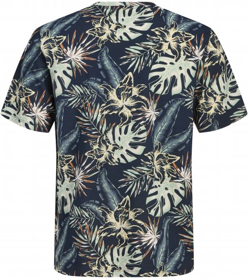Jack & Jones Honolulu T-Shirt Navy - T-krekli - T-krekli - 2XL-14XL