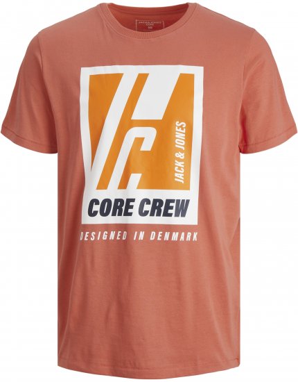 Jack & Jones Spring Logo T-Shirt Pink - T-krekli - T-krekli - 2XL-14XL