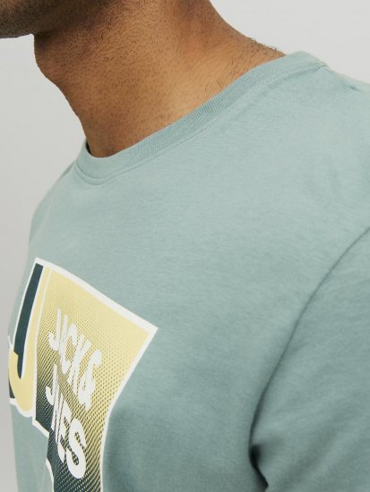 Jack & Jones Logan T-Shirt Grey - T-krekli - T-krekli - 2XL-14XL