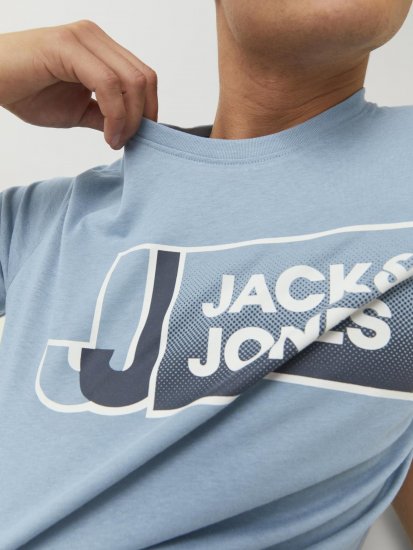 Jack & Jones Logan T-Shirt Turquoise - T-krekli - T-krekli - 2XL-14XL