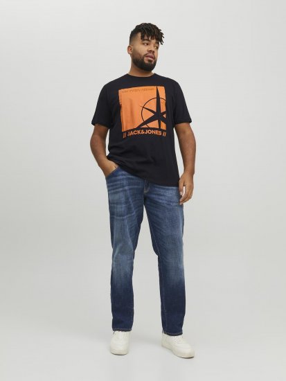 Jack & Jones Conrad T-Shirt Black - T-krekli - T-krekli - 2XL-14XL