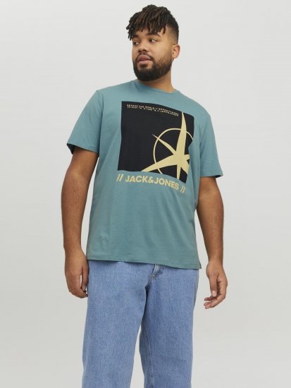 Jack & Jones Conrad T-Shirt Grey - T-krekli - T-krekli - 2XL-14XL
