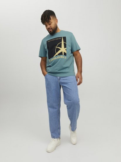 Jack & Jones Conrad T-Shirt Grey - T-krekli - T-krekli - 2XL-14XL