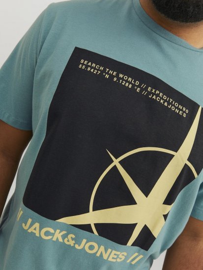 Jack & Jones Conrad T-Shirt Grey - T-krekli - T-krekli - 2XL-14XL