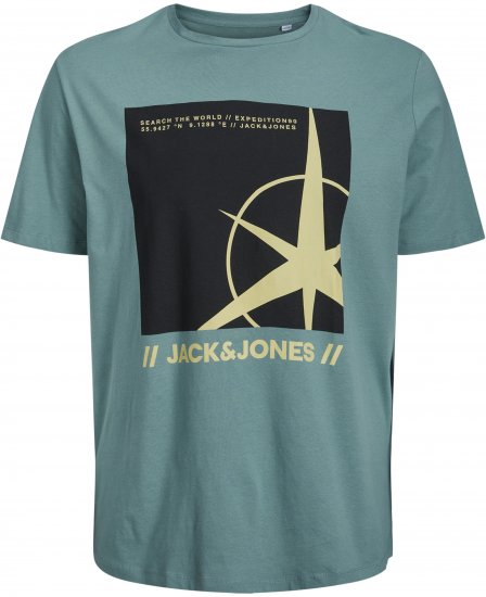 Jack & Jones Conrad T-Shirt Grey - T-krekli - T-krekli - 2XL-14XL