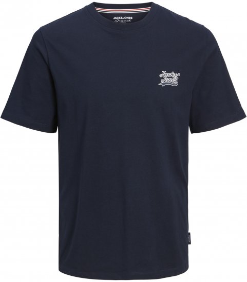 Jack & Jones Trevor T-Shirt Navy - T-krekli - T-krekli - 2XL-14XL