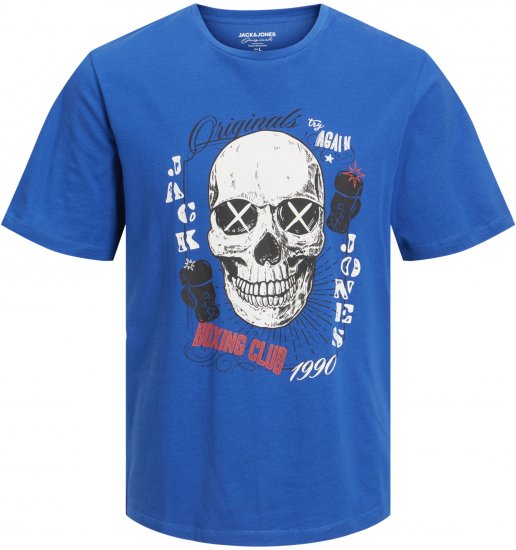 Jack & Jones Roxbury T-Shirt Blue - T-krekli - T-krekli - 2XL-14XL