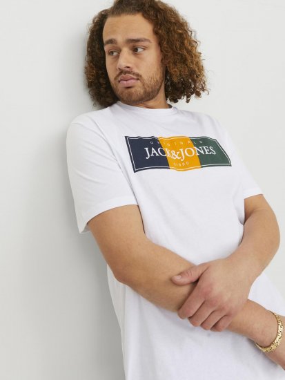 Jack & Jones Codyy T-Shirt White - T-krekli - T-krekli - 2XL-14XL
