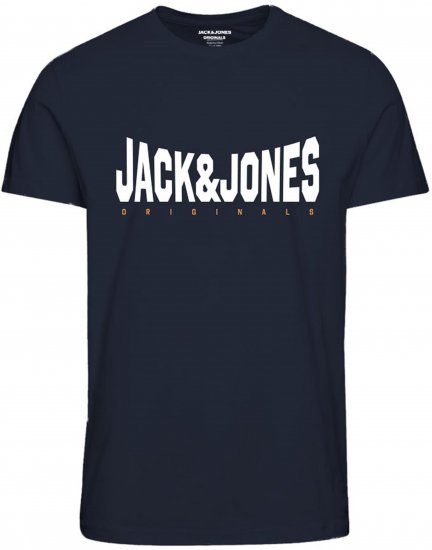 Jack & Jones Marque T-Shirt Navy - T-krekli - T-krekli - 2XL-14XL