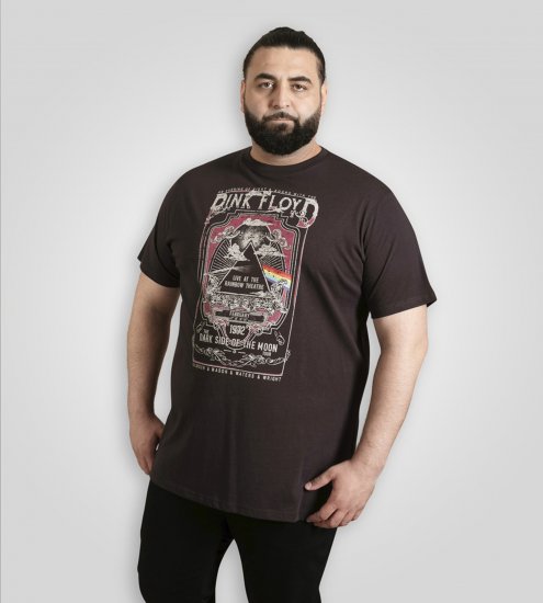 D555 Blackpool T-Shirt Official Pink Floyd Black - T-krekli - T-krekli - 2XL-14XL