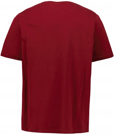 JP1880 AC/DC T-Shirt Rust Red - Grupas T-krekli - 