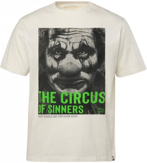 STHUGE T-Shirt Circus Of Sinners White - T-krekli - T-krekli - 2XL-14XL