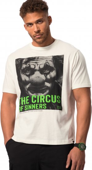 STHUGE T-Shirt Circus Of Sinners White - T-krekli - T-krekli - 2XL-14XL