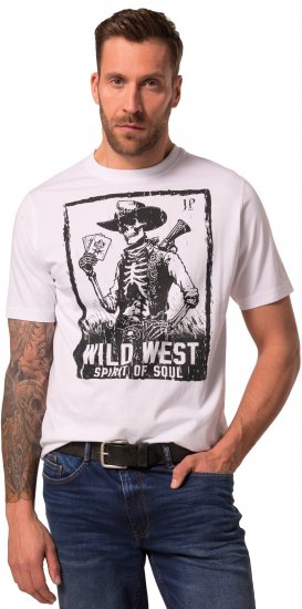 JP1880 T-Shirt 2-Pack Wild West Black And White - T-krekli - T-krekli - 2XL-14XL