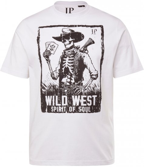 JP1880 T-Shirt 2-Pack Wild West Black And White - T-krekli - T-krekli - 2XL-14XL