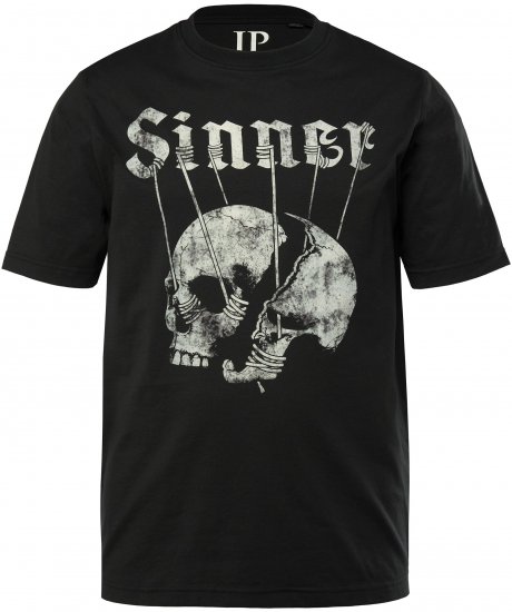 JP1880 T-Shirt Sinner Black - T-krekli - T-krekli - 2XL-14XL
