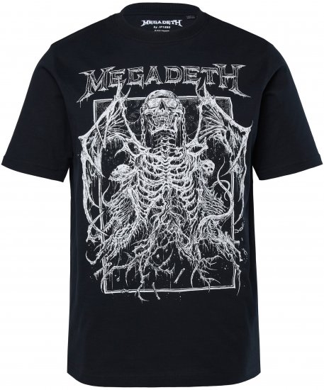 JP1880 Megadeth T-shirt Black - Grupas T-krekli - 