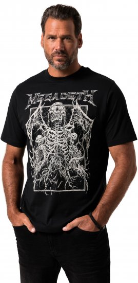 JP1880 Megadeth T-shirt Black - Grupas T-krekli - 
