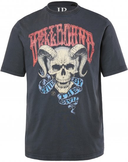 JP1880 T-Shirt Driven By The Devil Black - T-krekli - T-krekli - 2XL-14XL