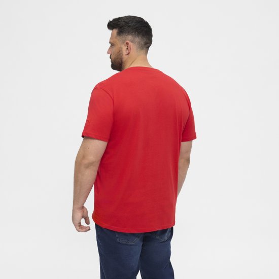 North Latitude T-Shirt O-Neck Red TALL - TALL T-krekli - T-krekli gariem vīriešiem
