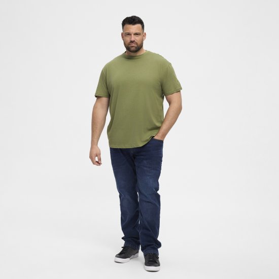 North Latitude T-Shirt O-Neck Olive Green TALL - TALL T-krekli - T-krekli gariem vīriešiem