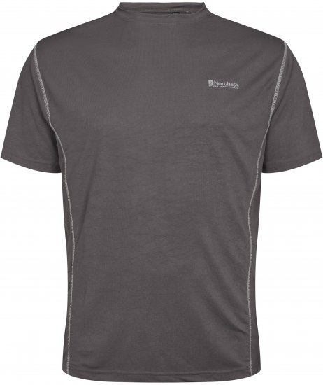 North Latitude T-Shirt Tech Grey TALL - VĪRIEŠU APĢĒRBS MT-6XLT - Apģērbs gariem vīriešiem