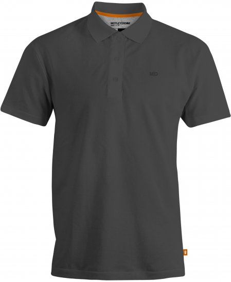 Motley Denim Bratislava Polo Charcoal - Polo krekli - Polo krekli - 2XL-8XL